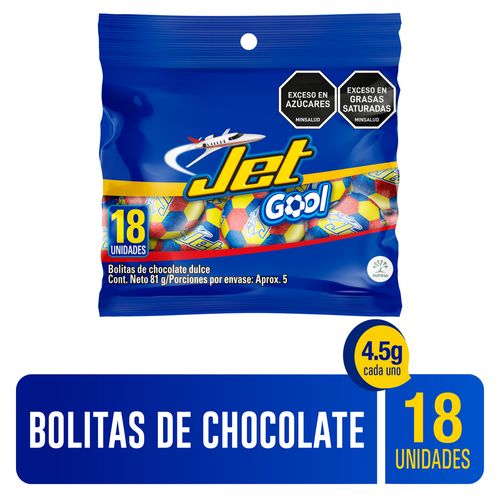 BOLONCITOS CHOCOLATES JET  x 88GR