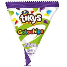 CHOCOLATES TIKYS GOLOCHIPS *20GR