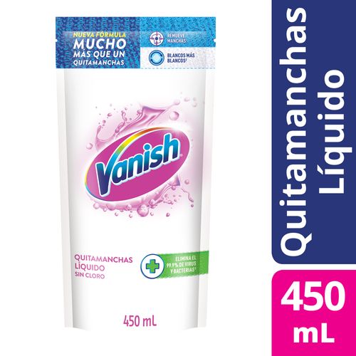 VANISH LIQUIDO BLANCO DP  x 450ML