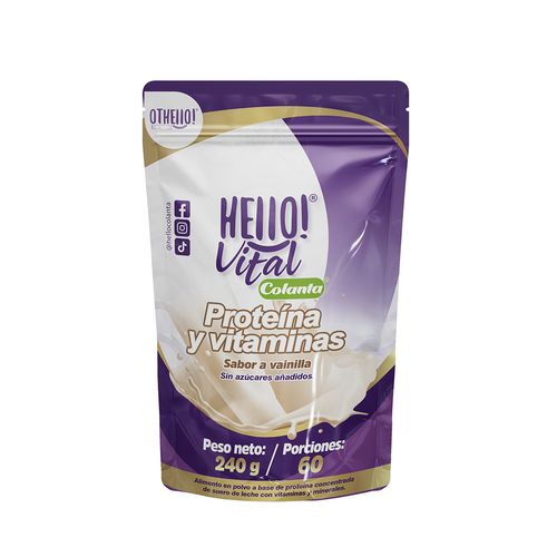 PROTEINA Y VITAMINAS VAINILLA *240GR