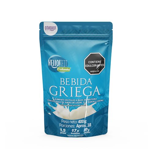 BEBIDA GRIEGA HELLO FIT COLANTA *400GR