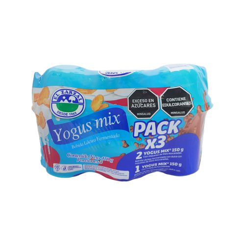 YOGUS MIX ZARLZA PAQ X3 *600GR