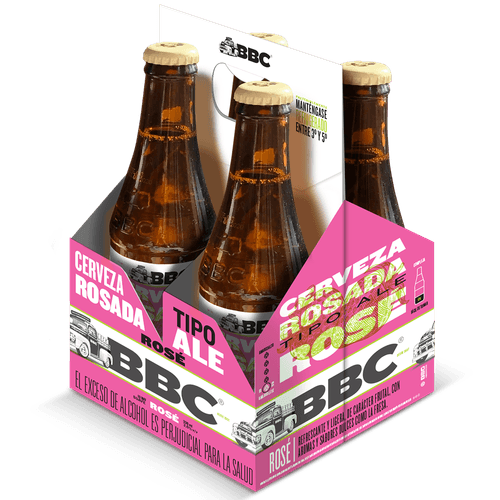 CERVEZA BBC ROSE NRB X4UND