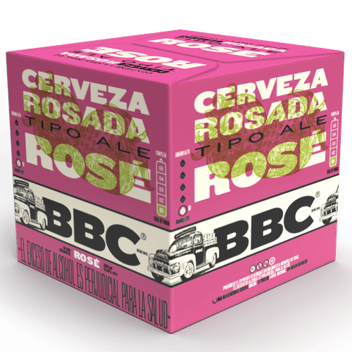 CERVEZA BBC ROSE LATA X4UND