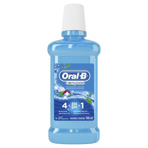 ENJUAGUE BUCAL ORAL B COMPLETE *500ML