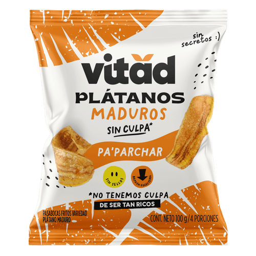 PLATANITOS MADUROS PA PARCHAR *100GR