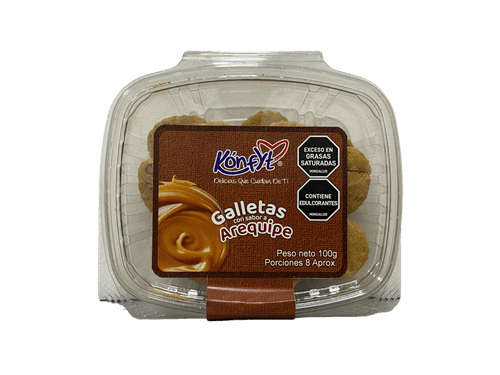 GALLETAS SABOR AREQUIPE KONFYT *100GR