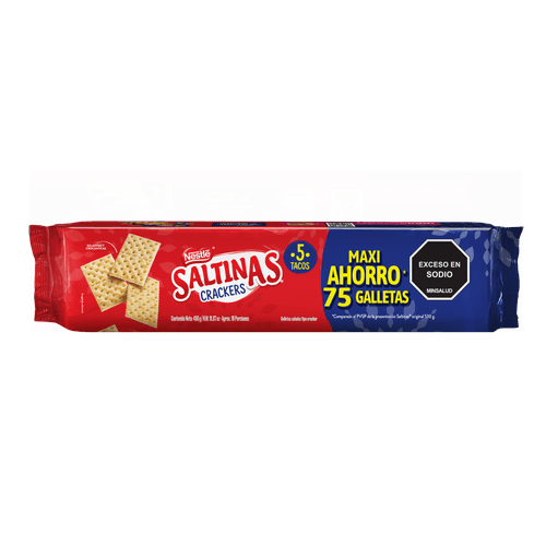 SALTINAS CRACKERS X5 TACOS *450GR