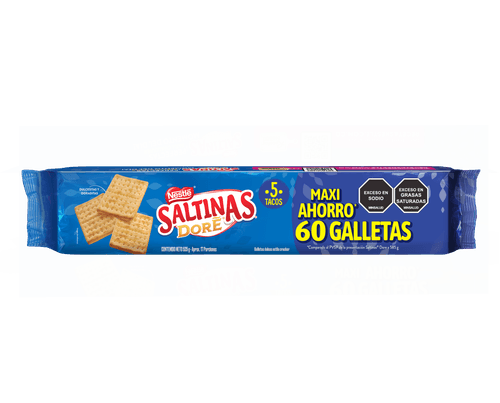 SALTINAS DORE X5 TACOS *525GR