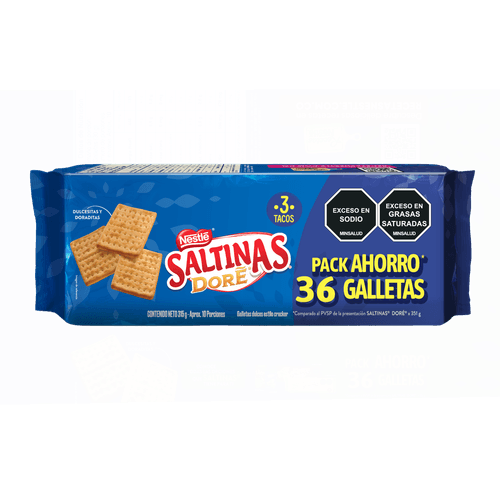 SALTINAS DORE X3 TACOS *315GR