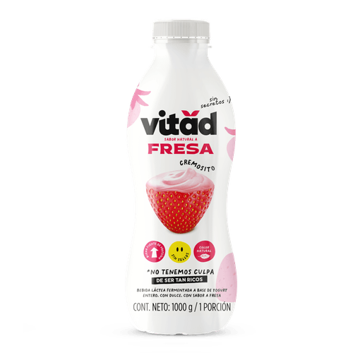 BEBIDA LACTEA VITAD FRESA *1000GR