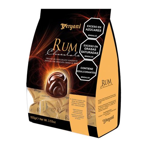 CHOCOLAT GRECO RELLE CREMA DE RON *100GR