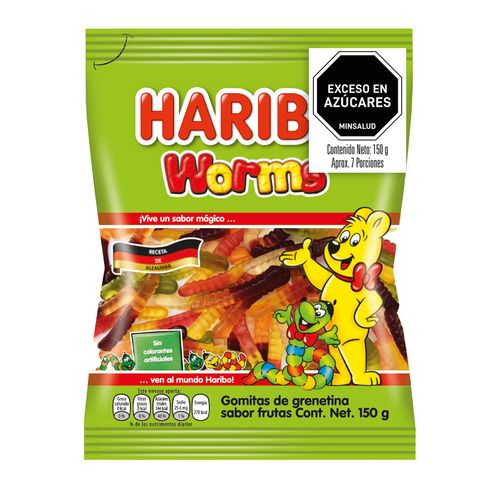 GOMAS WORMS BOLSA GRACO X 150GR