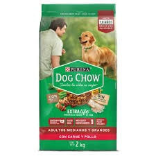 DOG CHOW ADULTOS MEDIANOS Y GRANDES *2KG
