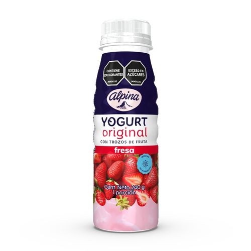 YOGURT ORIGINAL ALPINA FRESA *240GR