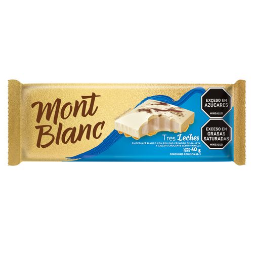 MONTBLANC 3 LECHES BCA *40GR