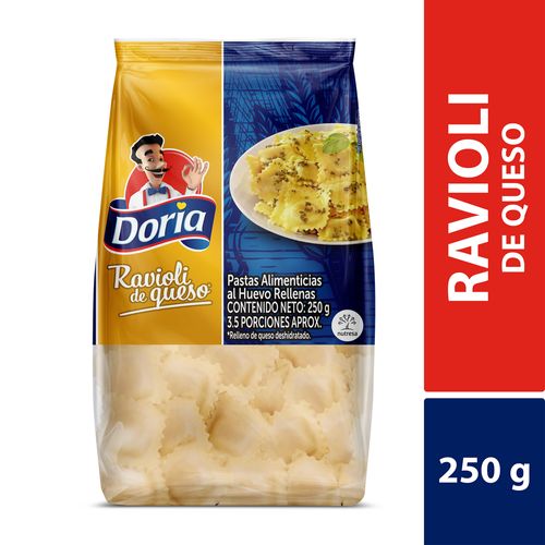 PASTA RAVIOLI CON QUESO DORIA *250GR
