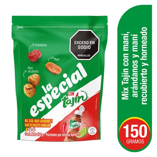 MANI MIX LA ESPECIAL TAJIN *150GR