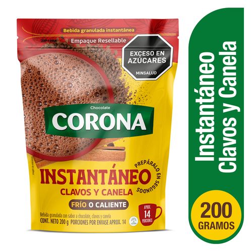 CHOCOLATE CORONA INST CYC *200GR