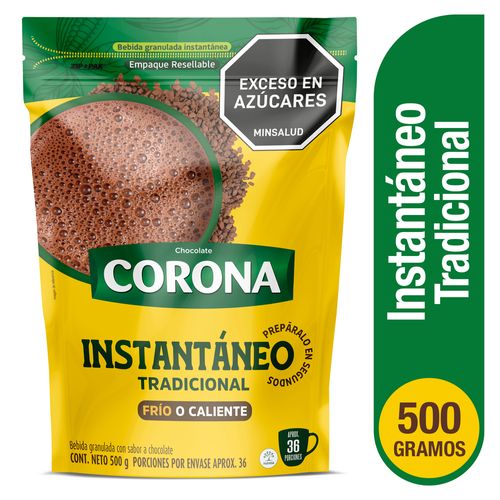 CHOCOLATE CORONA INSTANTANEO *500GR