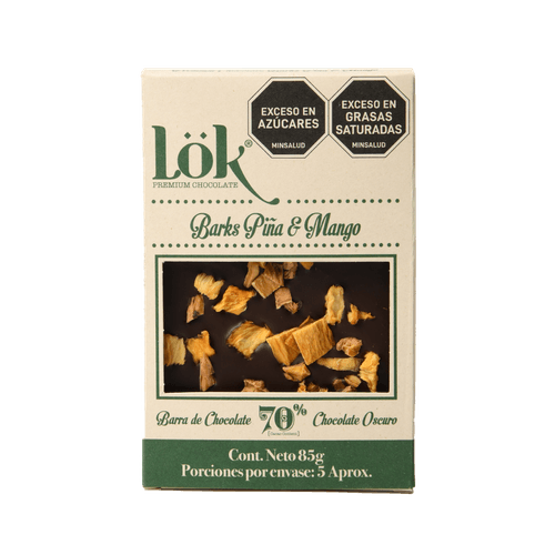 CHOCOLATE 70% PINA-MANGO *60GR