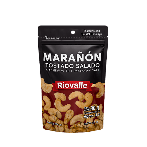 MARAÑON TOSTADO SALADO RIOVALLE *80GR