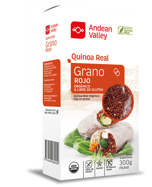 GRANO DE QUINOA REAL ROJO *300GR