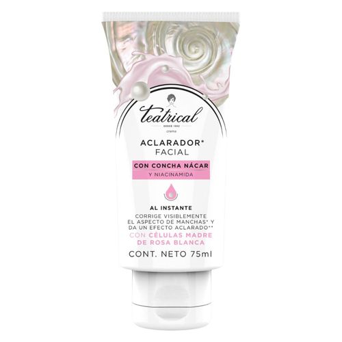 CREMA FACIAL TEATRICAL ACLARADORA *75ML