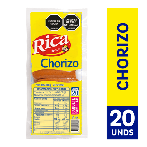 CHORIZO RICA  x 1000GR