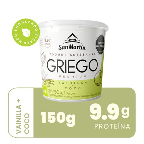 YOGHURT GRIEGO VAI-COCO SAN MARTIN*150GR