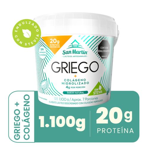YOG GRIEGO SAN MARTIN COLAGENO 1100GR