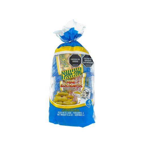MINI BIZCOCHITO ALIÑADO SEBA SEBA *240GR