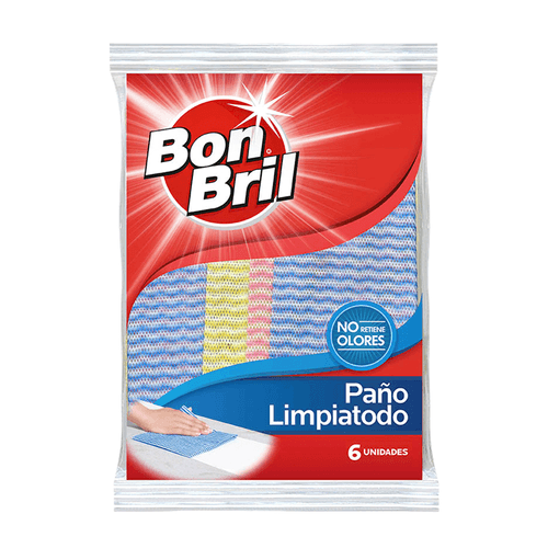 PANO LIMPIATODO BON BRIL *6UND