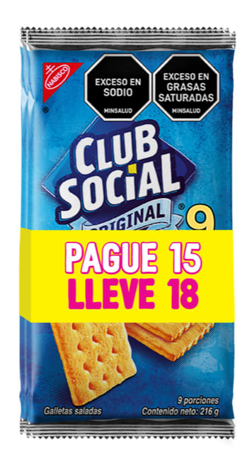 CLUB SOCIAL ORIGINAL PAG15 LLEV18 *216GR