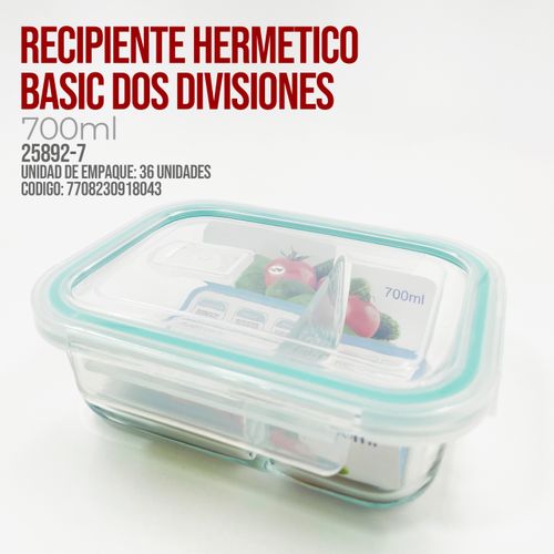 RECIPIENTE HERMETICO BASIC 700ML 25892-7