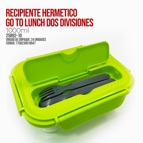 RECIPIENTE HERMETIC GO TO LUNCH 25892-10