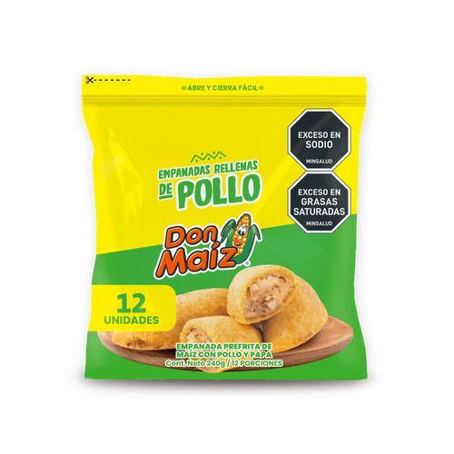 EMPANADAS RELLENAS DE POLLO *240GR