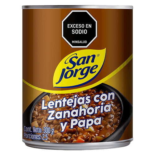 LENTEJA ZANAHORIA/PAPA SAN JORGE *300GR