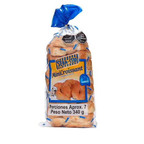 MINI CROISSANT SEBA SEBA X 16UN  *340GR