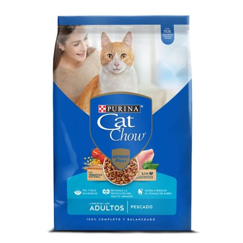 CAT CHOW ADULTOS PESCADO FORTIDEF*500GR