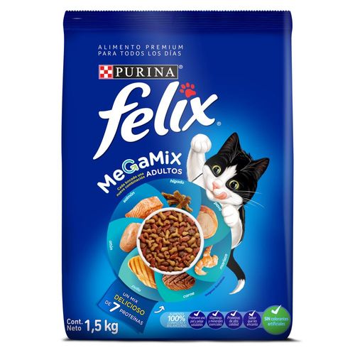 ALIMENTO FELIX MEGAMIX  x 1.5 KG