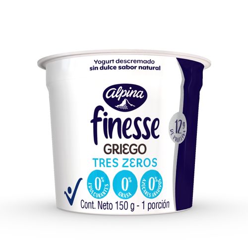 YOGURT GRIEGO TRIPLE ZERO FINESSE *150GR