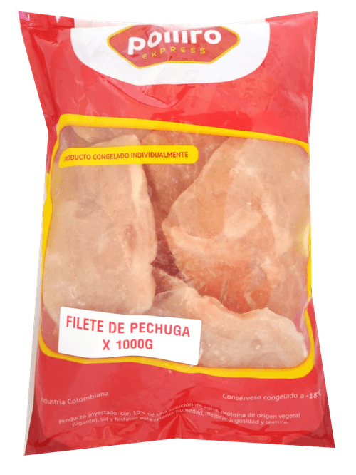 FILETE DE PECHUGA POLLIRO x 1000 GR