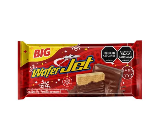 CHOCOLATINA JET WAFER BIG NAVIDAD *72GR