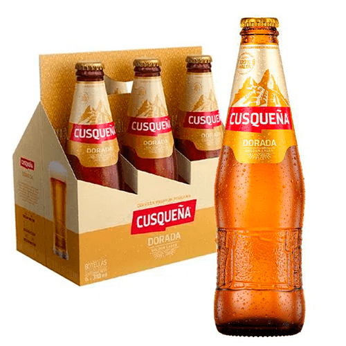 CERVEZA CUSQUENA DORADA X6 *330ML