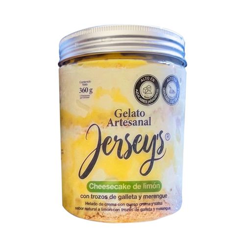 HELADO JERSEYS CHEESECAKE LIMON *360GR