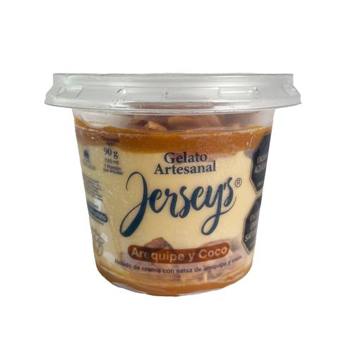 HELADO JERSEYS AREQUIPE Y COCO *90GR