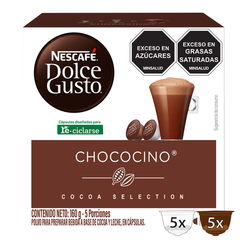 DOLCE GUSTO CHOCOCINO X10 CAP *160GR