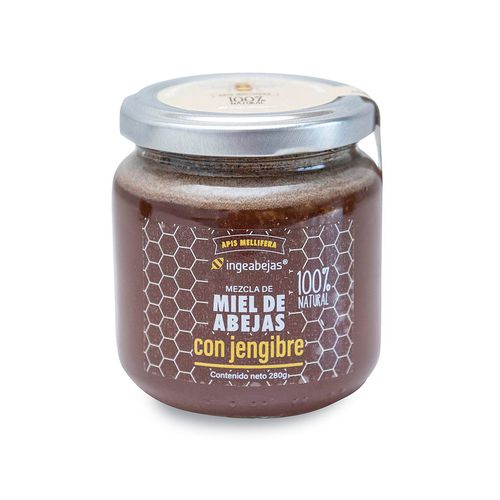 MIEL ABEJAS CON JENGIBRE INGEABEJAS*280G