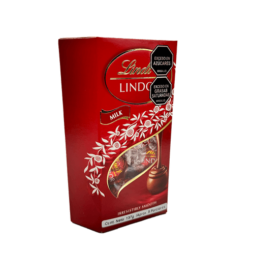 CHOCOLATE CON LECHE LINDT LINDOR *137GR